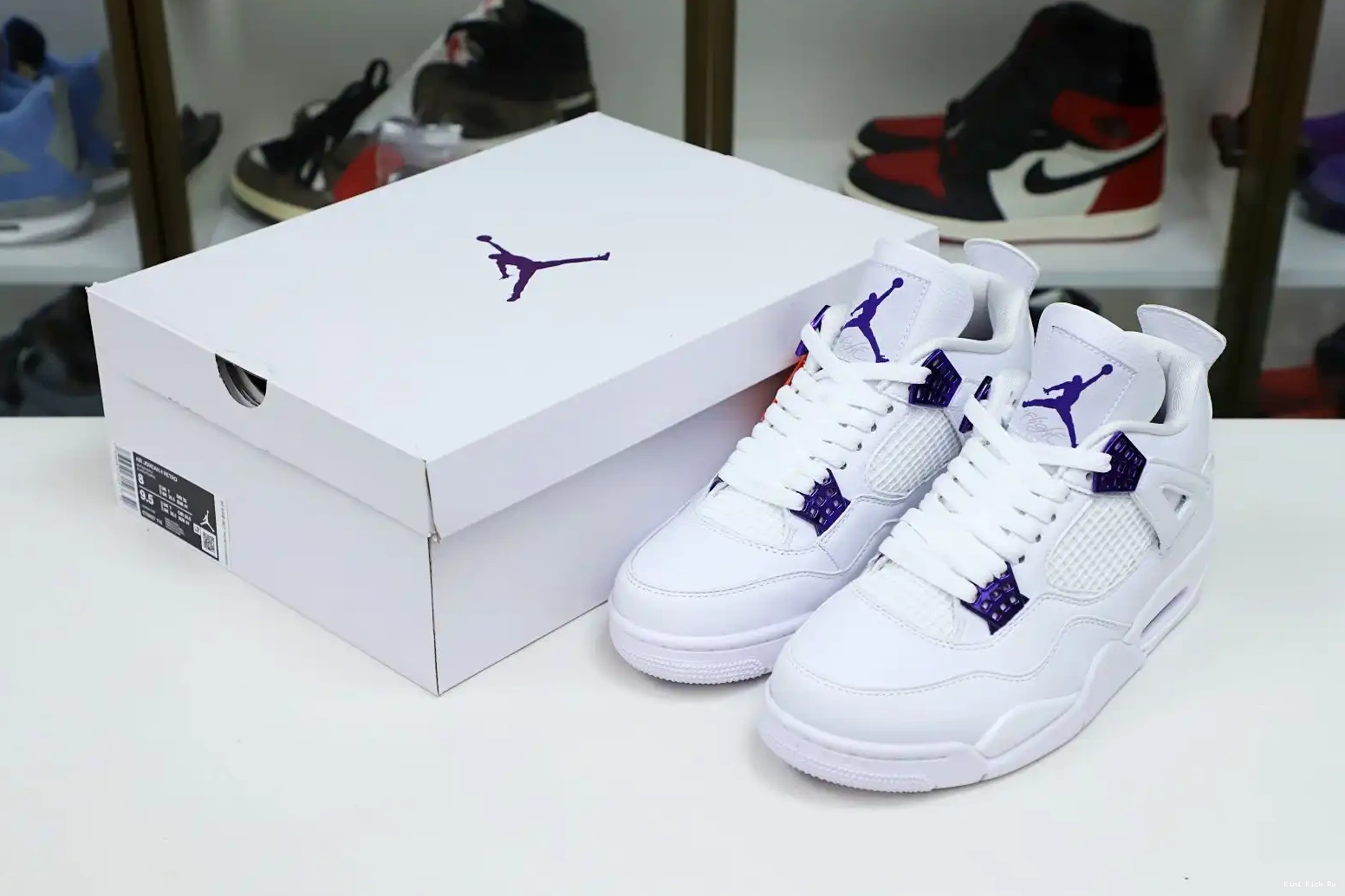 Kimikick JORDAN AIR 4 METALLIC PURPLE 0527
